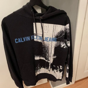 Calvin klein hoodie - Hoodie från calvin klein i herrmodell strl S. Sitter skönt oversized för en tjej i strl s. Lite smått nopprig annars fint skick🩷
