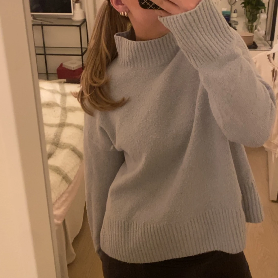 ljusblå &otherstories polotröja