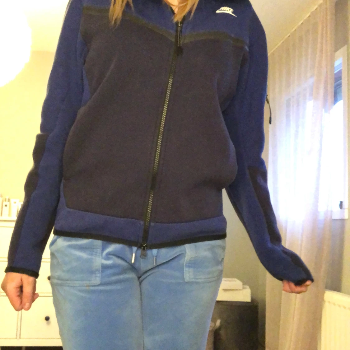 💙 blå Nike tech fleece 💙 - 90