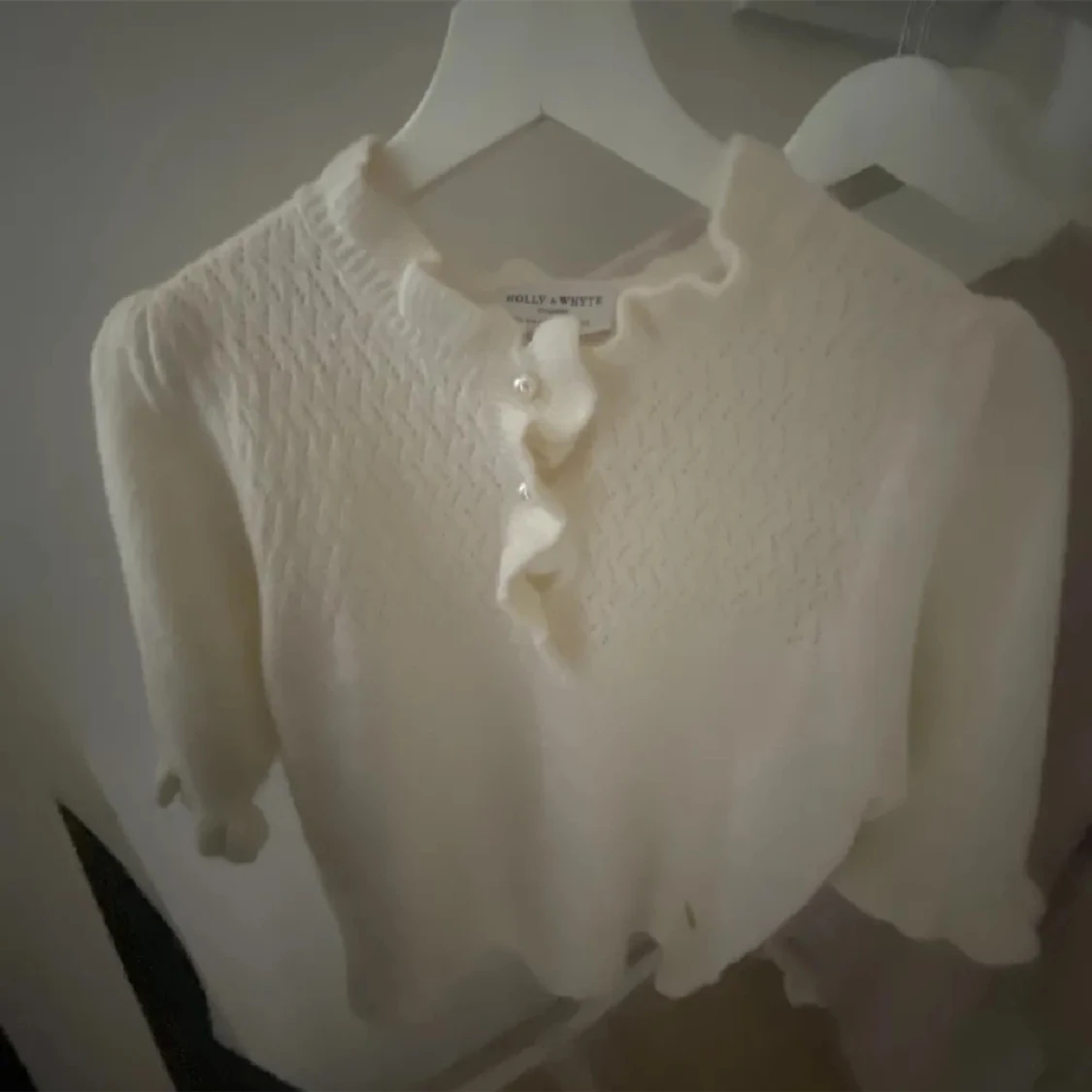 Stickad tröja Lindex