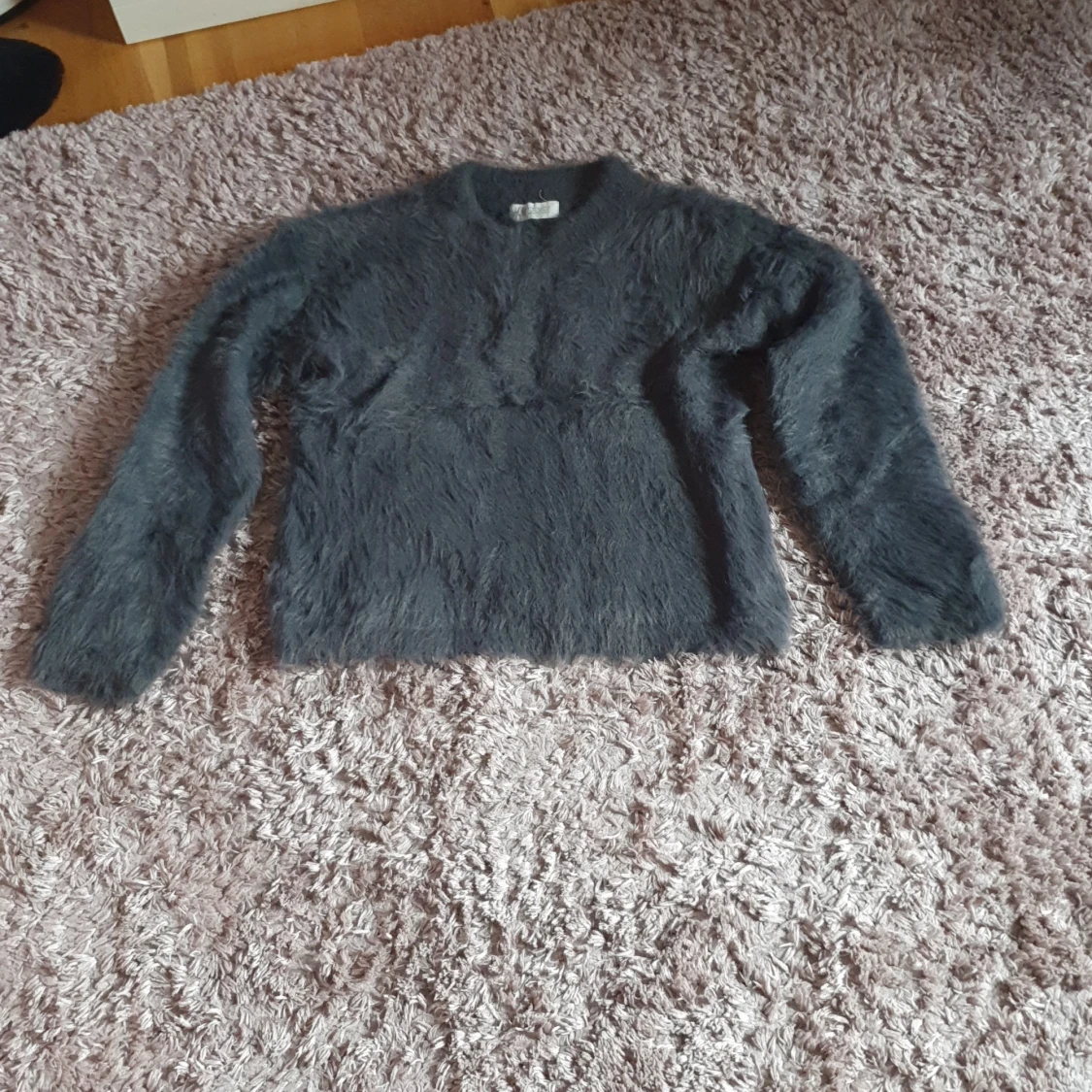 Fin fluffig långarmad 