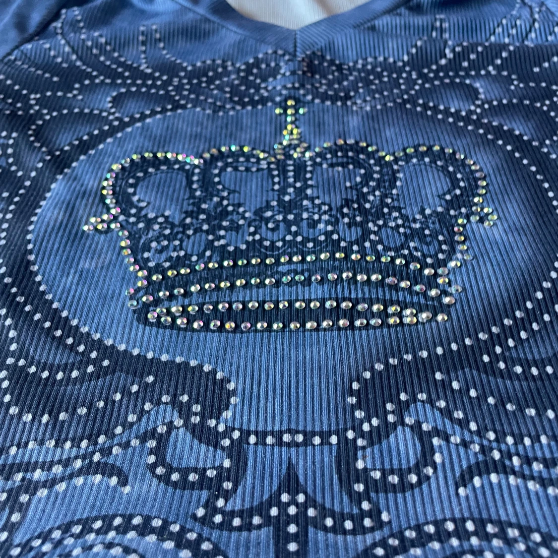 Blå y2k tröja - 90