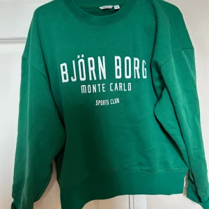Grön tröja från Björn borg - Grön hoodie från Björn Borg, bra skick