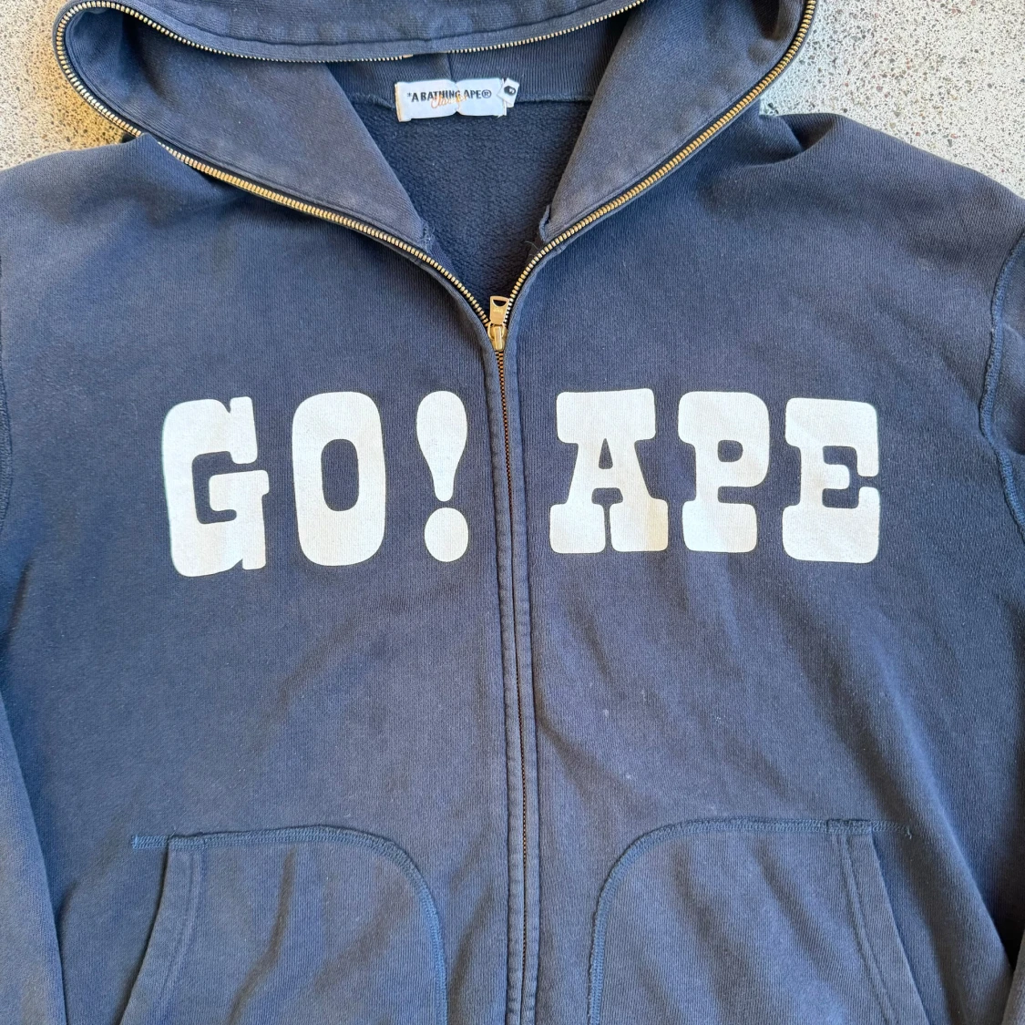 BAPE go ape! zip hoodie - 90
