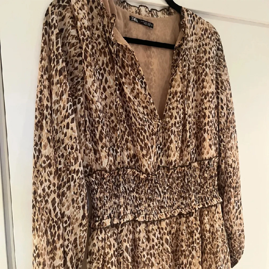 Leopard klänning  - 90