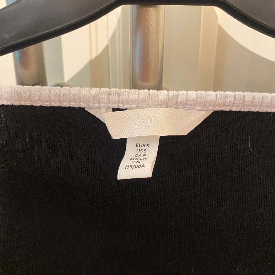 Svart långärmad  - 90