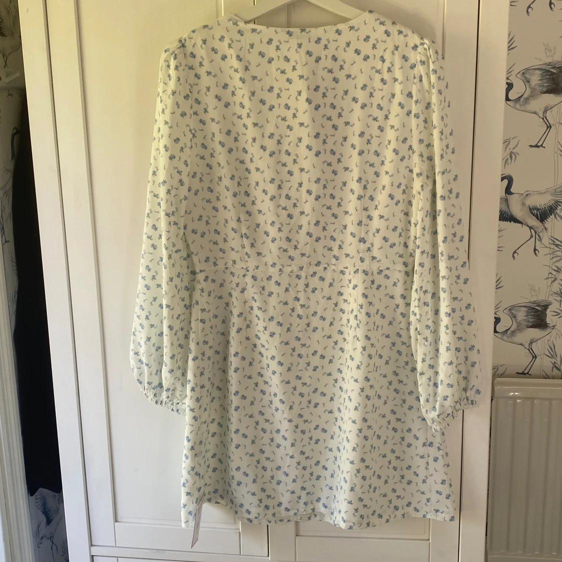 blommig kläning  - 90