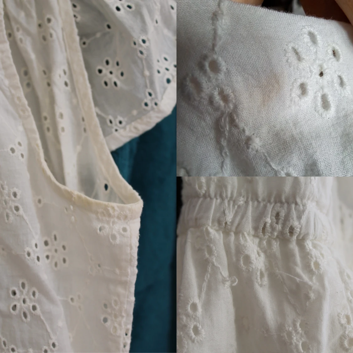 Somrig kort jumpsuit i spets  - 91