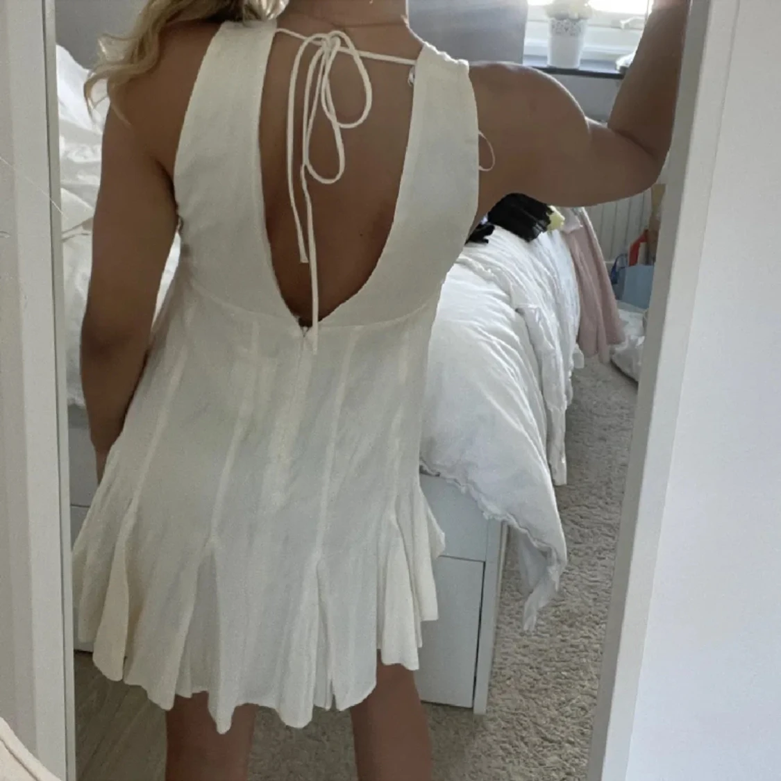 Vit klänning  - 91