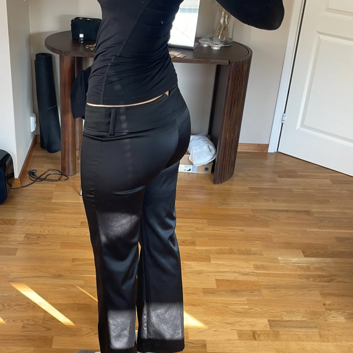 Lågmidjade kostymbyxor  - 91