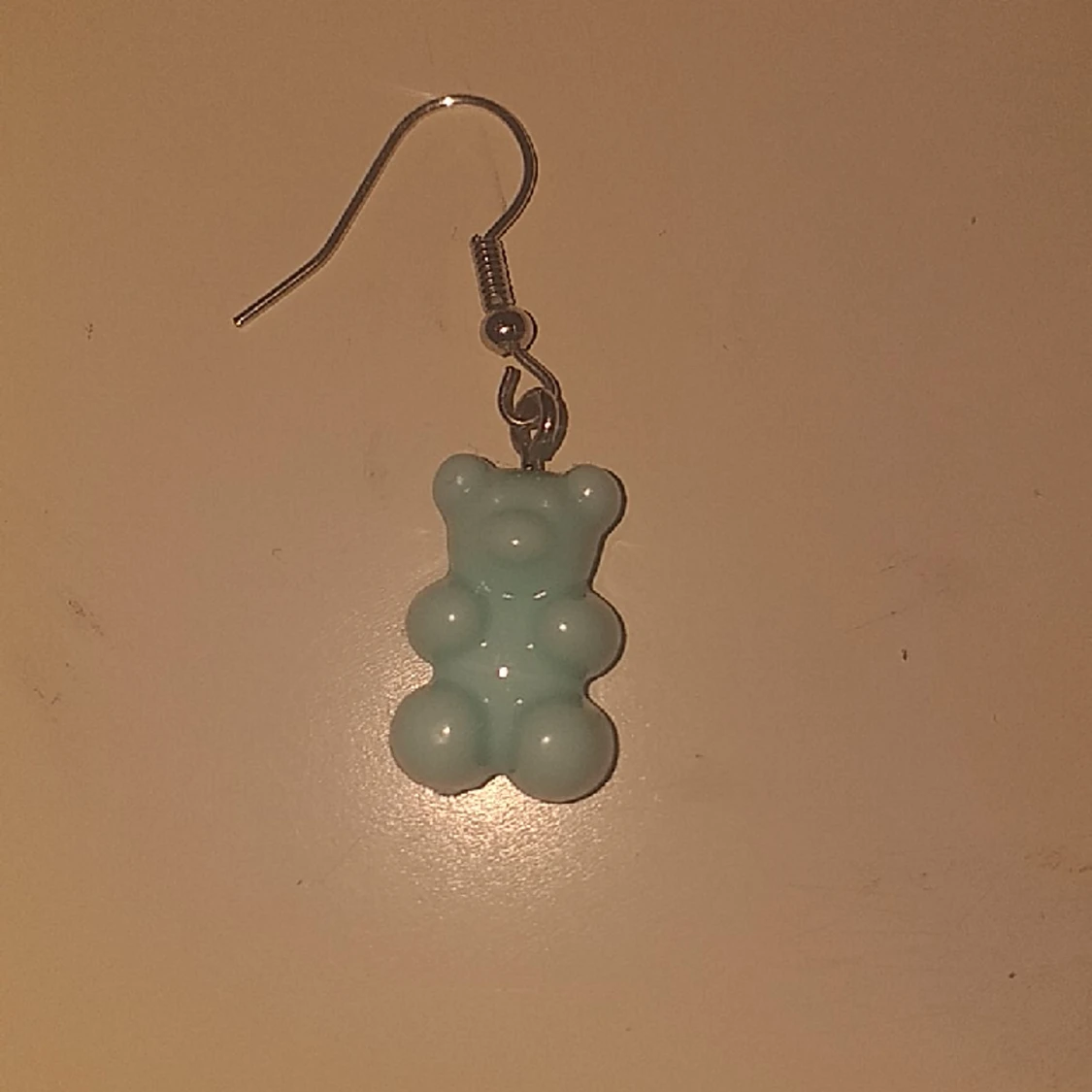 Blå och svart örhängen  - 90