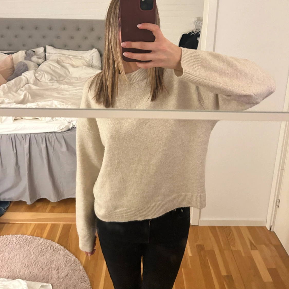 Stickad tröja hm  - 90