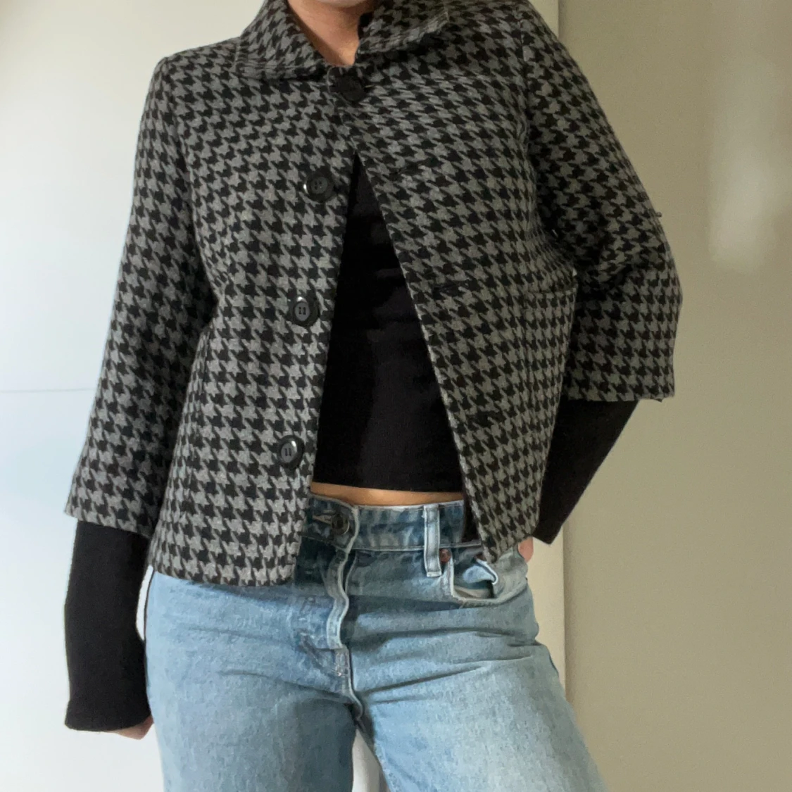 Tre kvarts ärmad kappa - 91