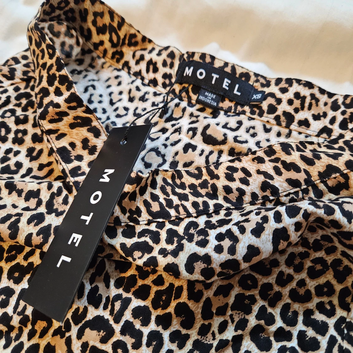 Leopardmönstrad kjol - 92