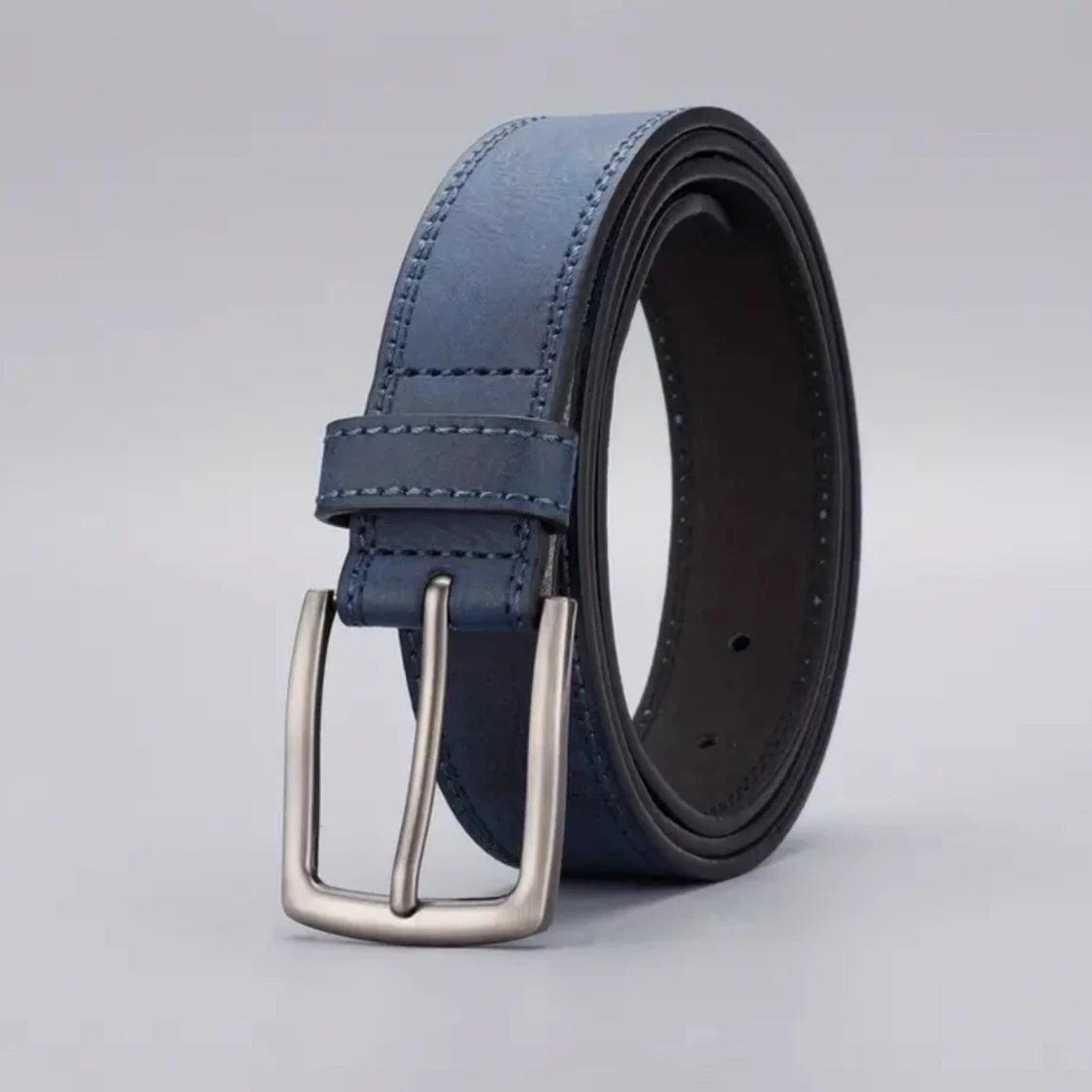 Läder bälte (mockabälte)