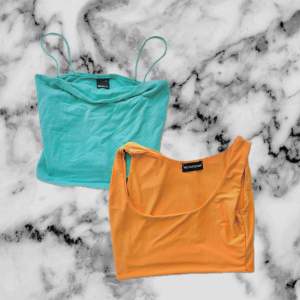 GinaTricot & PrettyLittleThing: CropTop: 15kr för bådatvå📦🏷️Säljer åt en vän: