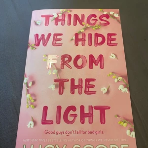 Things we hide from the light - Säljer boken Things we hide from the light av Lucy Score. Boken är den andra i bokserien knockemout (things we never got over). Superpopulär på tiktok. Aldrig läst och därav är den i perfekt skick. 