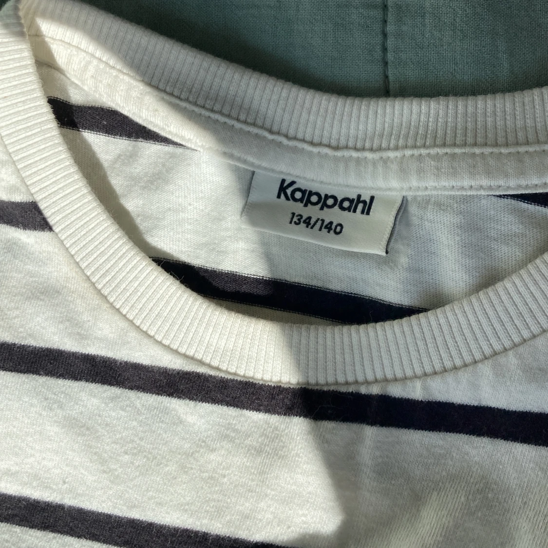 🖤🤍randig vit och svart långärmad tröja🖤🤍 - 91