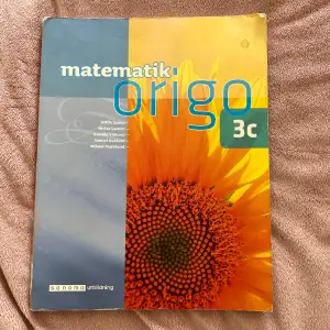 Matematik origo 3c, för bla tekniskt basår.💕