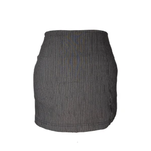 Randig mini kjol vintage - Finns att köpa på jealoussecondhand.com