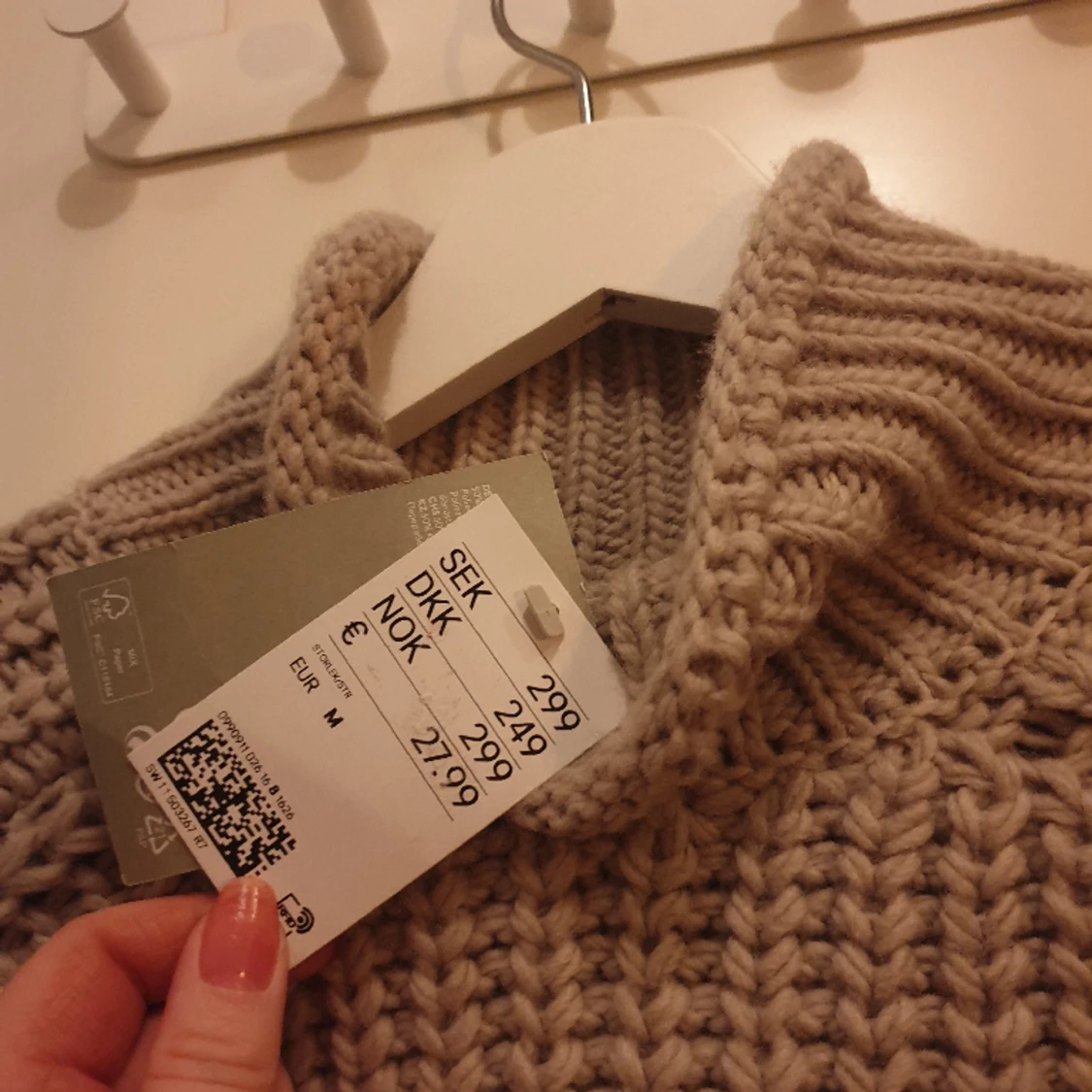 Ny stickad kofta - 90