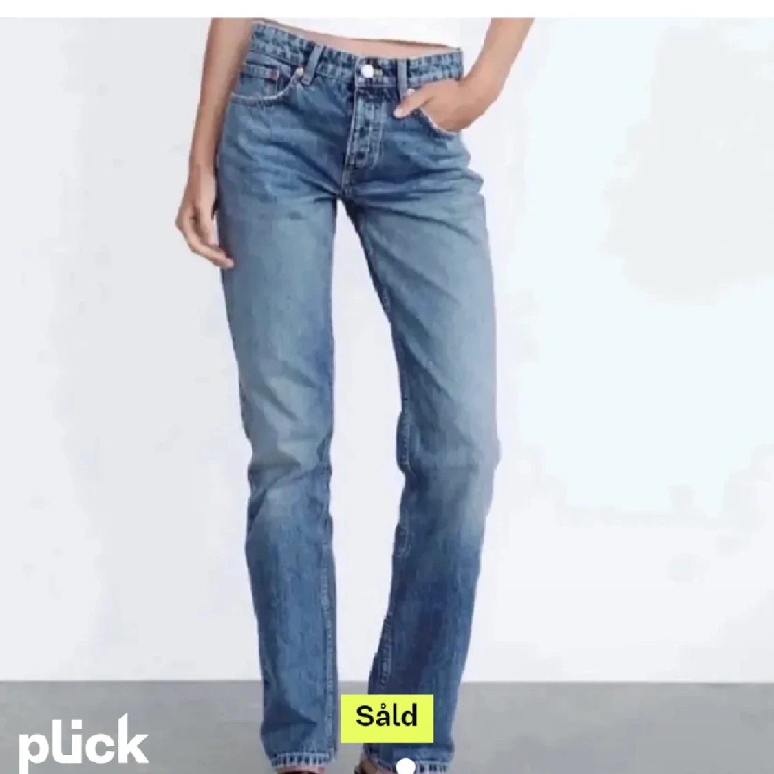Blå jeans zara