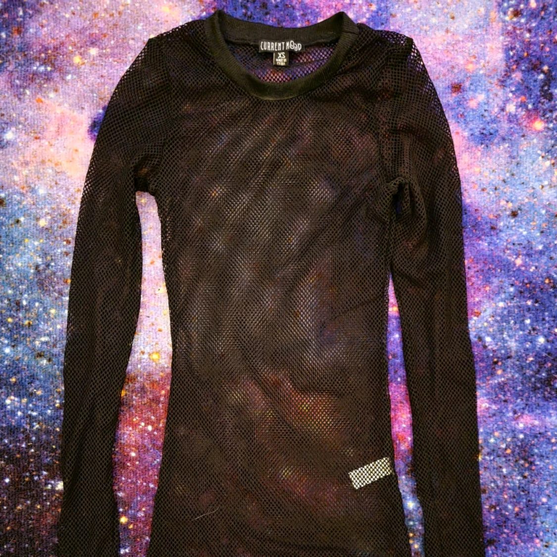 Current Mood fishnet top