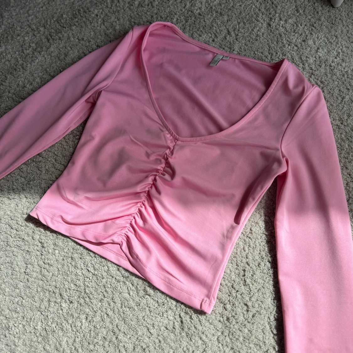 Rosa långärmad topp - 91