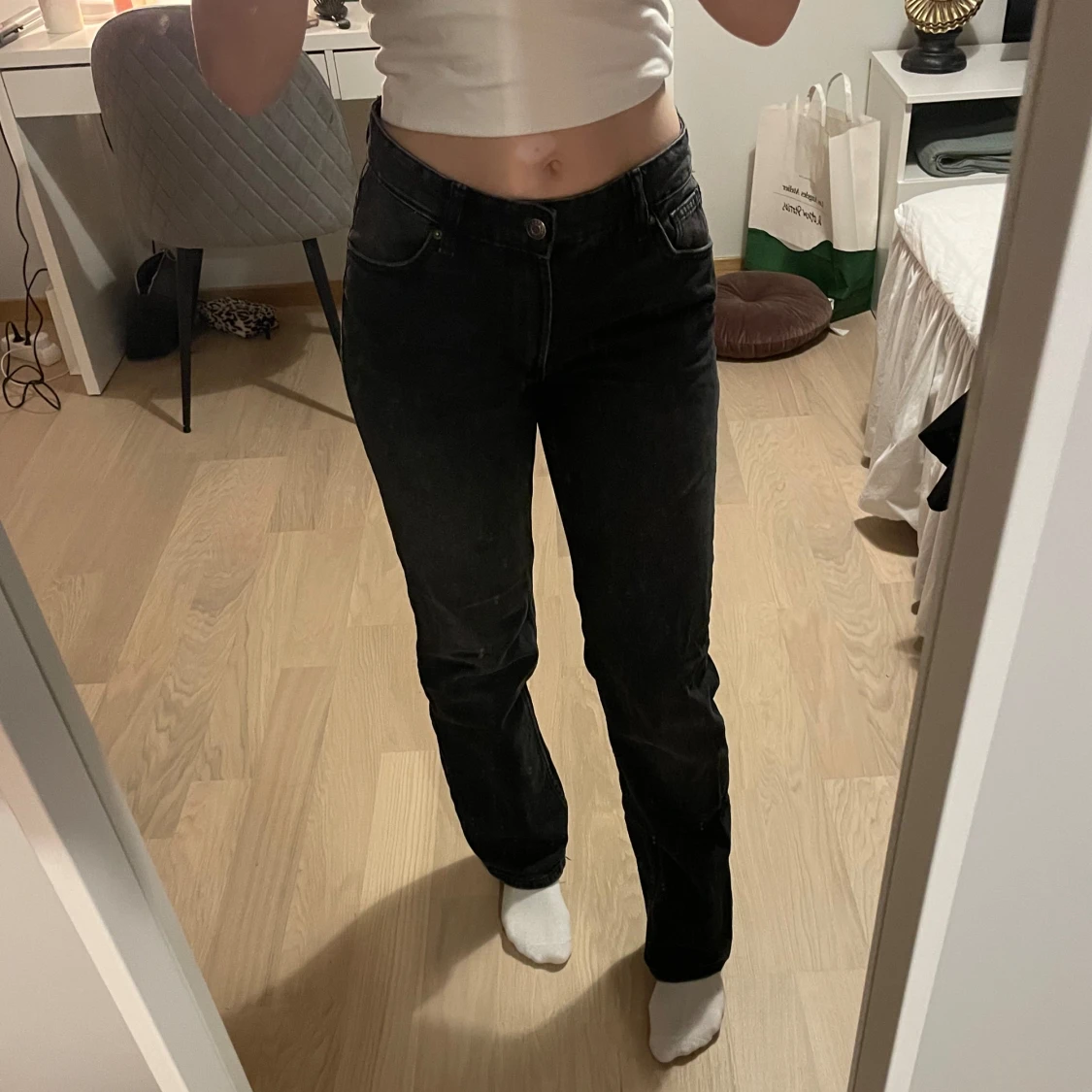 Svarta jeans 