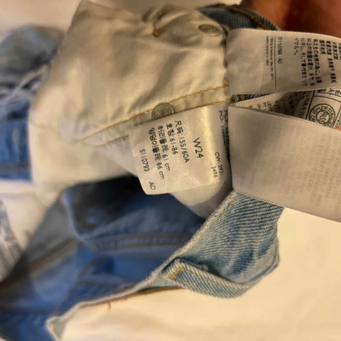 Blå Levisshorts  - 93