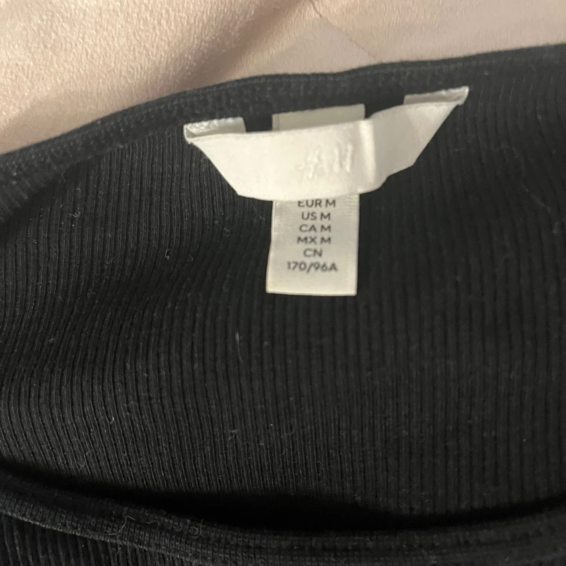 Svart långärmad - 90