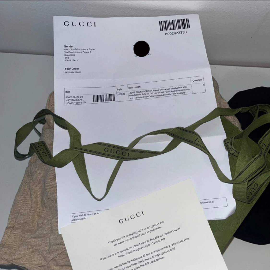 Gucci keps S - 93