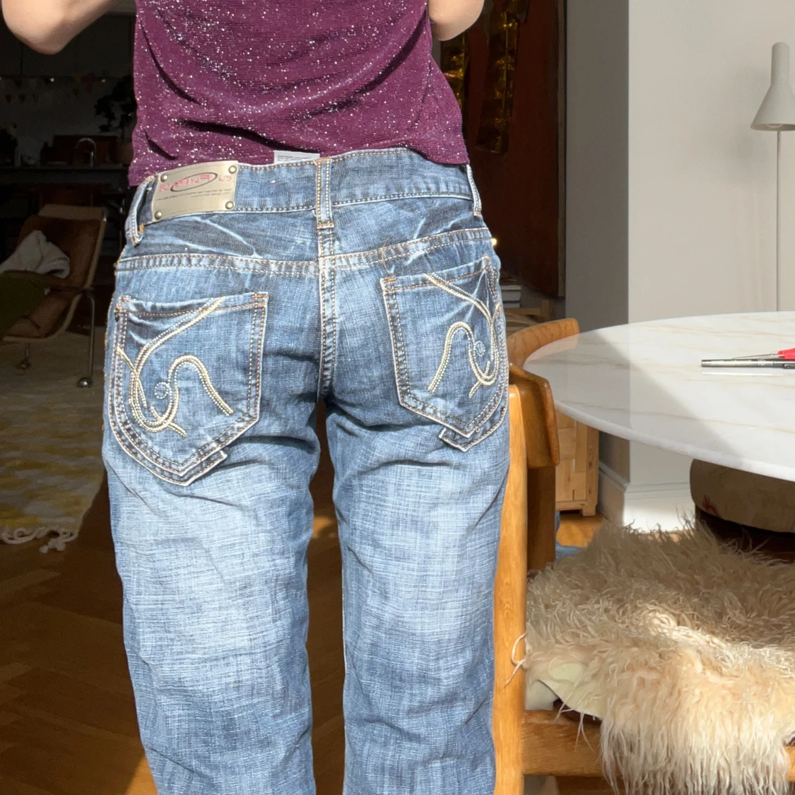 Lågmidjade jeans - 92