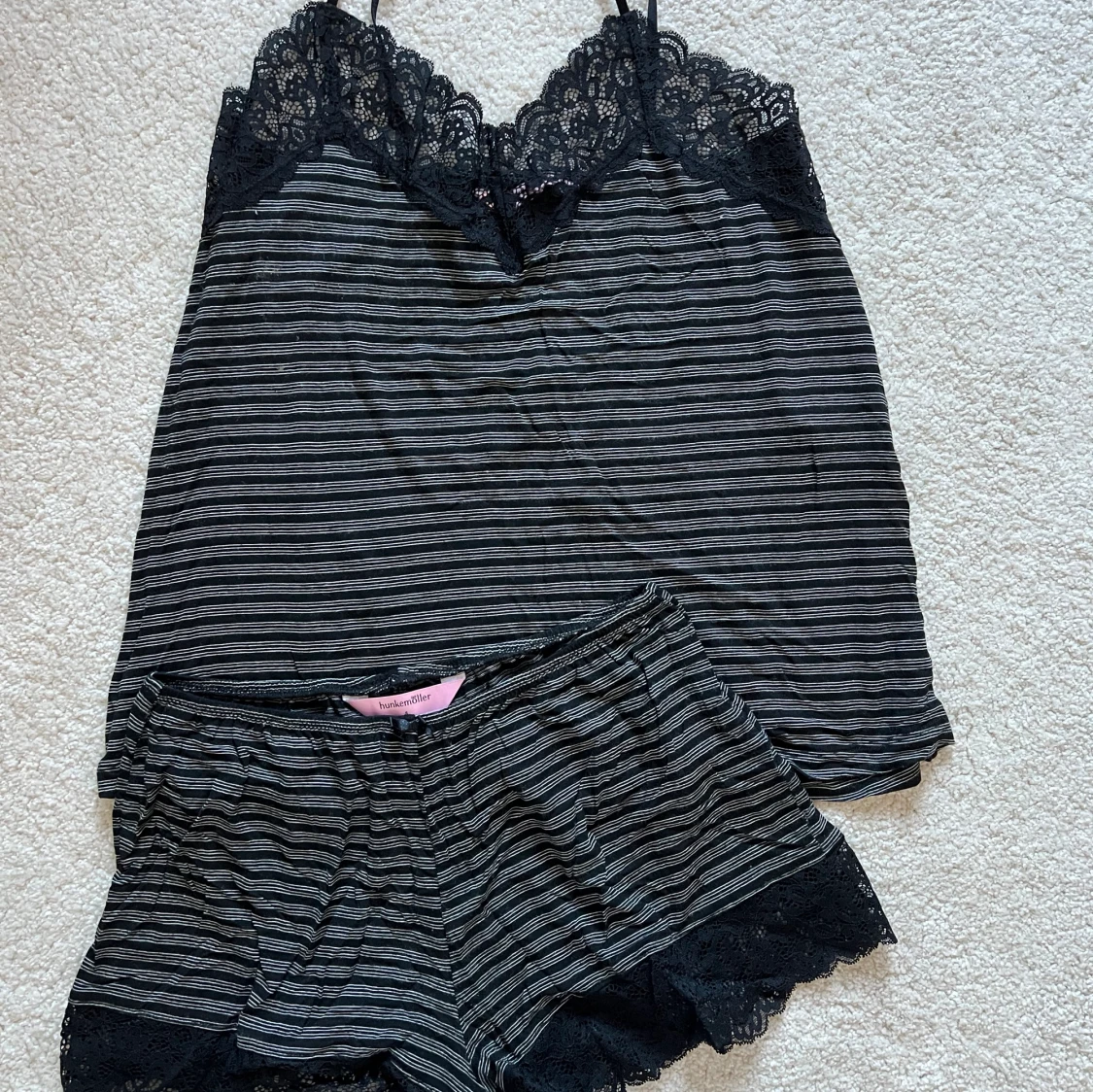 Pyjamas / sovkläder från Hunkemöller stl S - Nyskick 