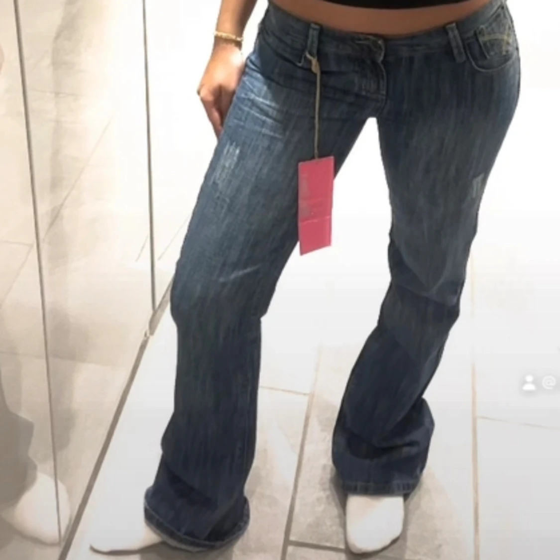 LOWWAIST JEANS BOOTCUT REA - 91