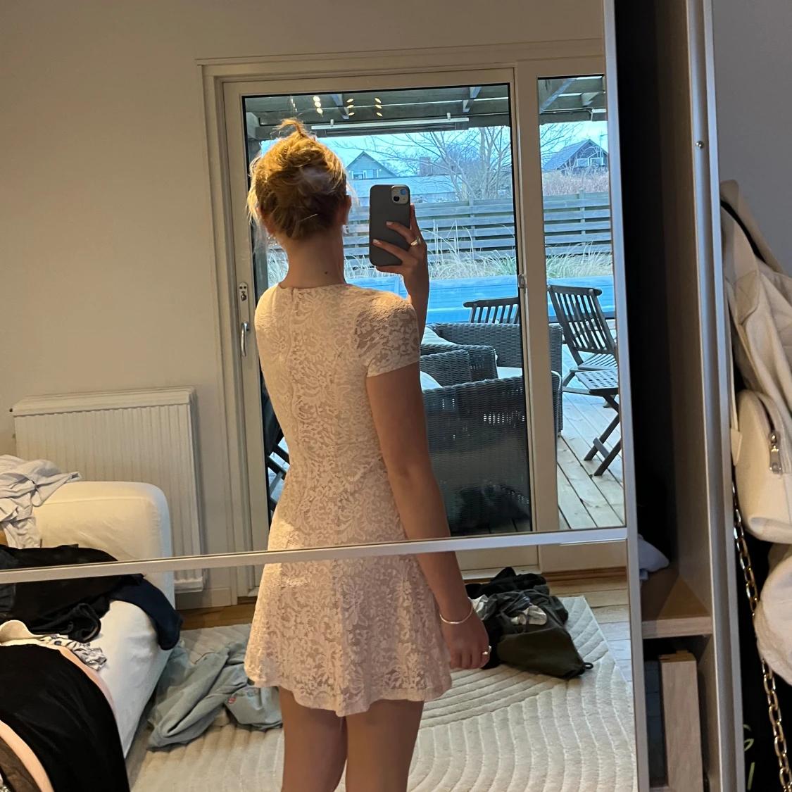 Rosa sommarklänning  - 90