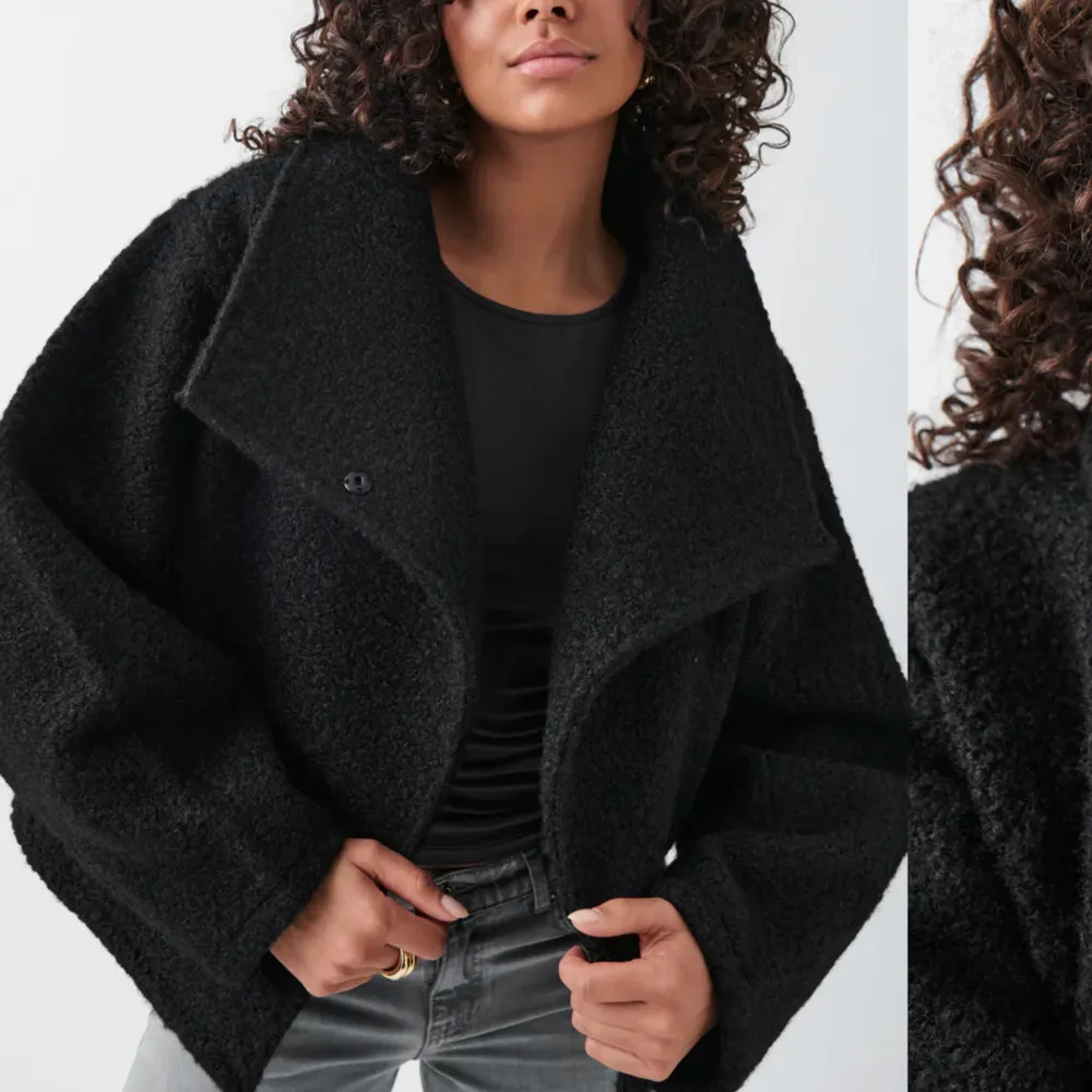 Säljer denna populära jackan ifrån Gina Tricot i storlek XS, endast använd ett fåtal gånger . Jackor.
