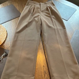 Gröna/bruna kostym byxor - Gröna/bruna kostym byxor Ett litet slitage märke  Annars helt ny skick 32/33