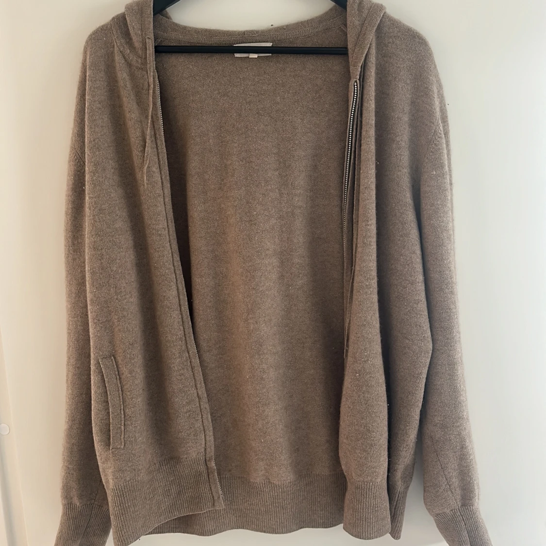 Soft goat zip tröja  - 90