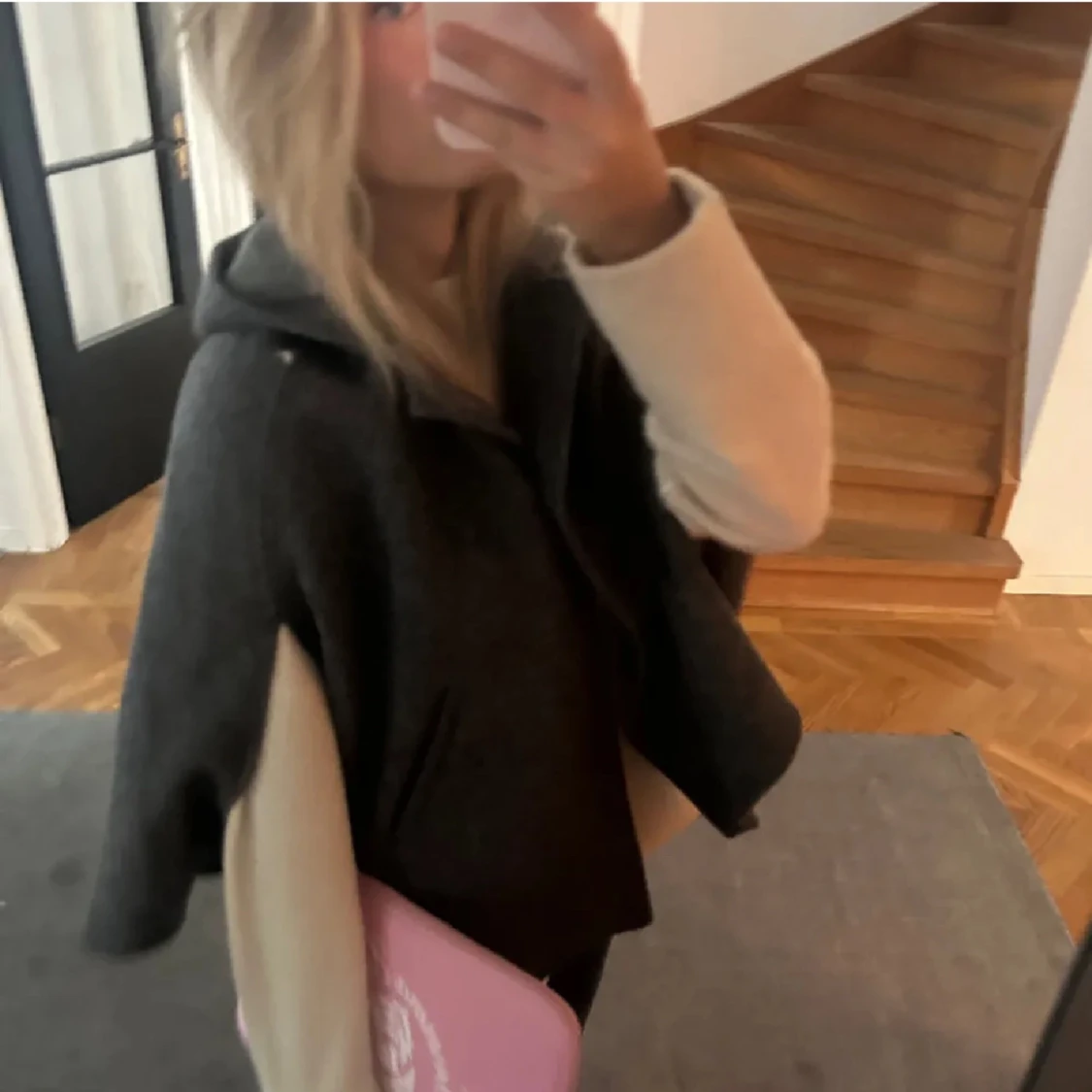 Grå kappa💕💕 - 90