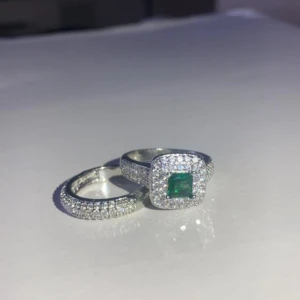 Beautiful Zirocon Stone 2 piece  Ring Set  - Very beautiful zircon stone 2 piece ring set available 