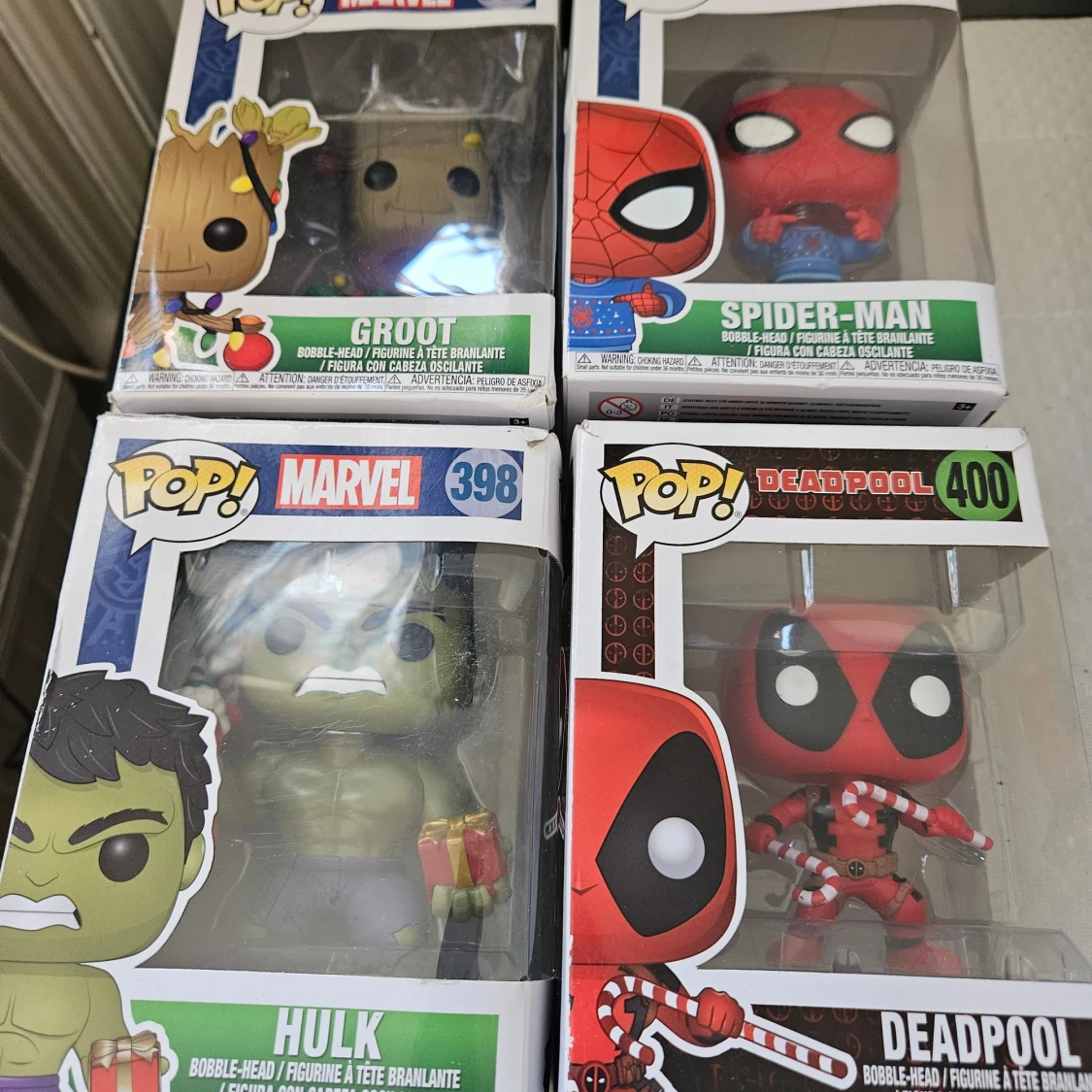Pop marvel figurer