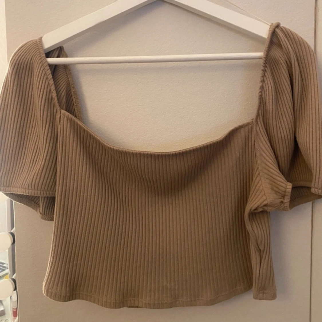 Beige topp