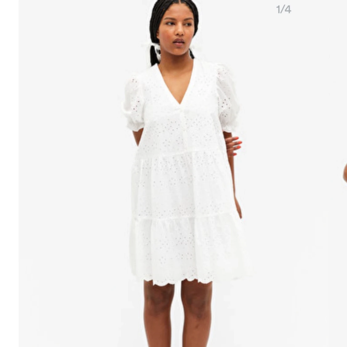 STUDENTKLÄNNING/vit klänning 