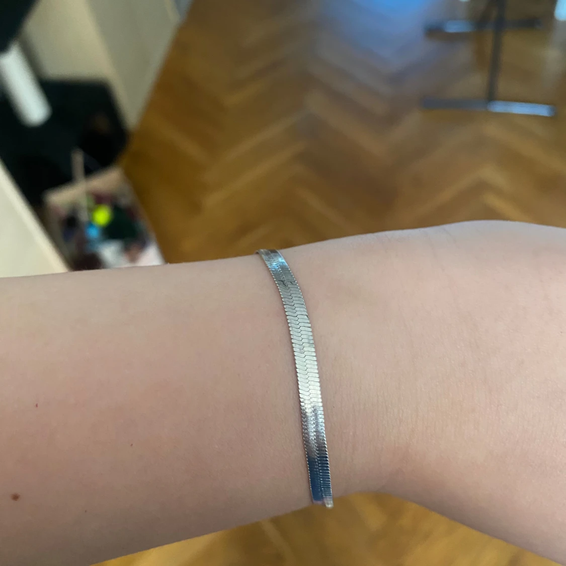Silver armband
