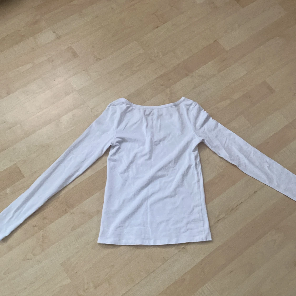 Vit långärmad tröja från 157 - 90
