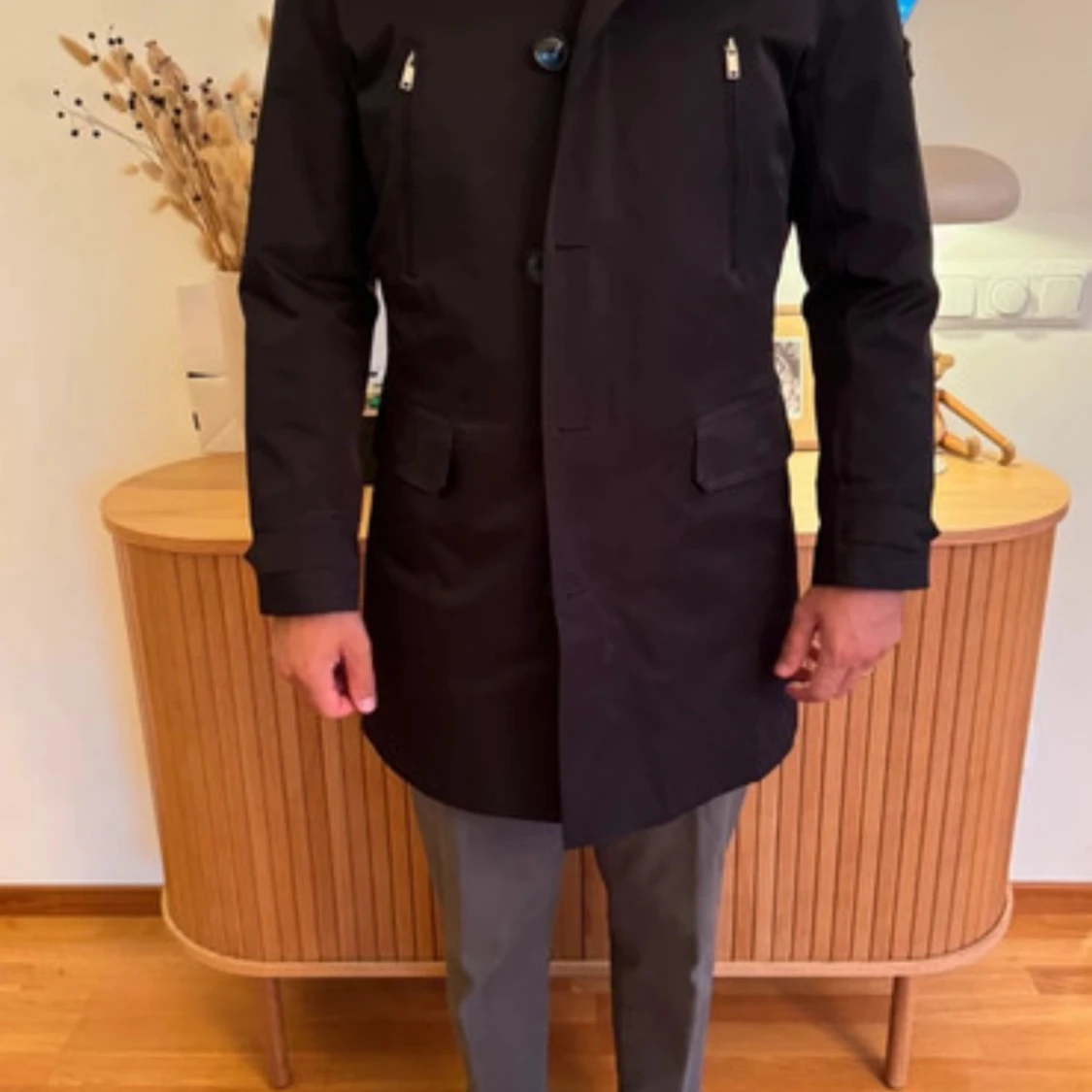 J.LINDEBERG Kort kappa/ Rock Trenchcoat - 91