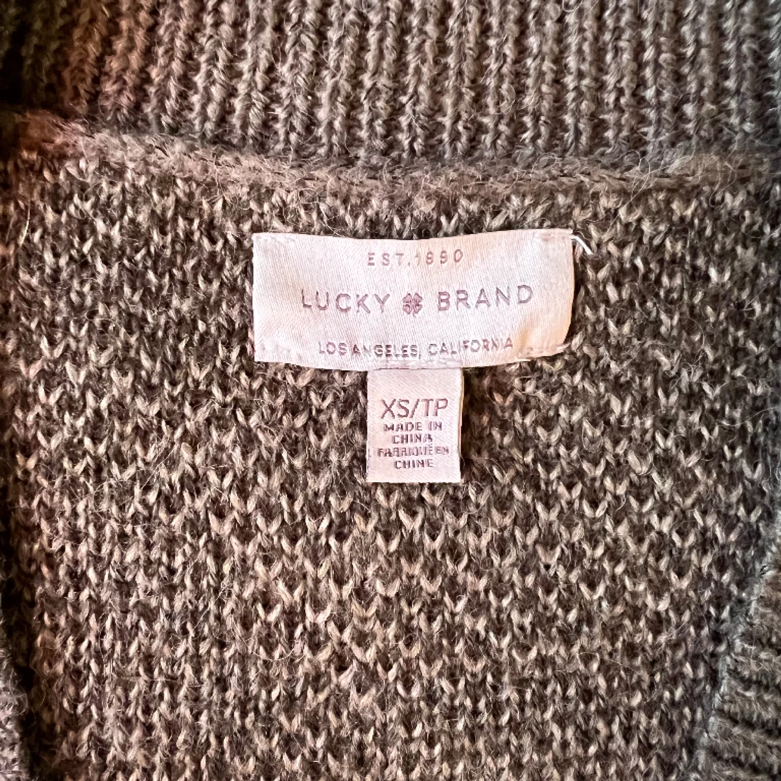 Lucky stickad kofta - 90