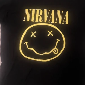 nirvana tröja - från bluefox, använt 1 gång bara. lyssnar inte fortfarande på dem så ja du fattar. säg till om du vill ändra priset!