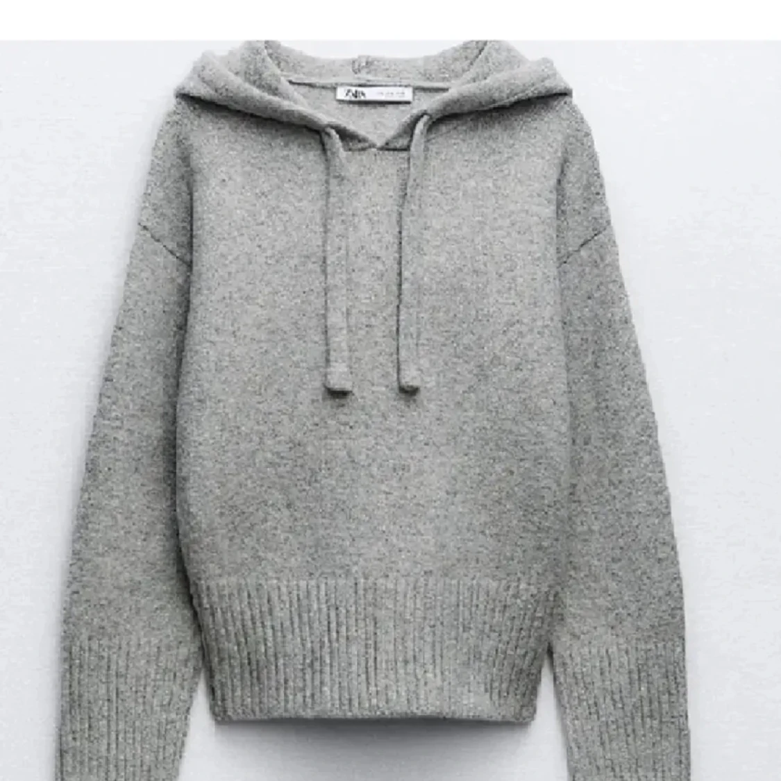 Zara Stickad Hoodie